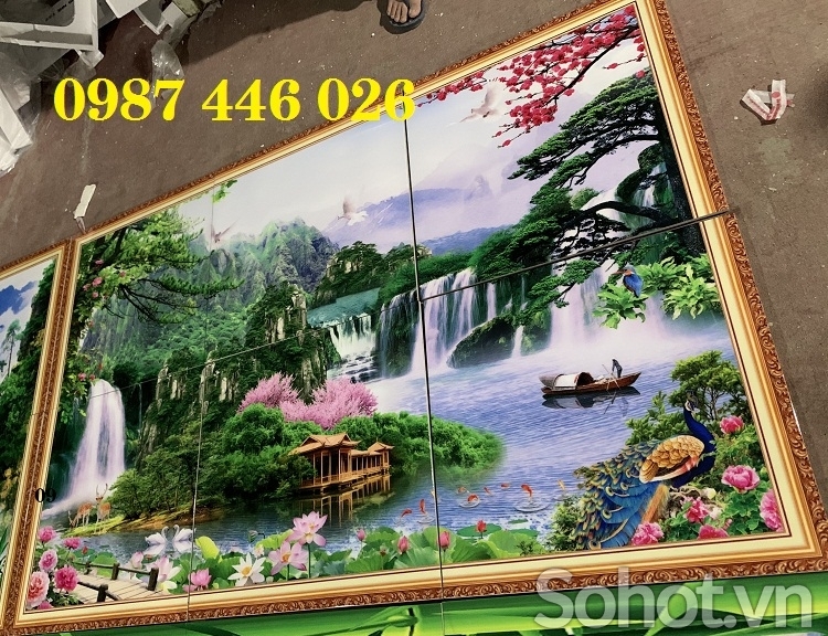 Gạch 3d tranh gạch ốp tường HP8722
