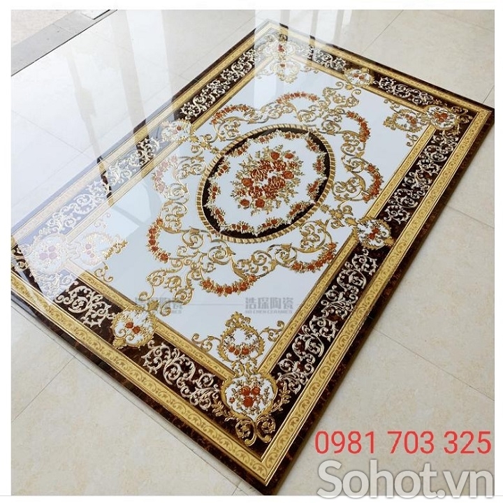 Chiếu nghỉ phòng khách- gạch thảm lát sàn