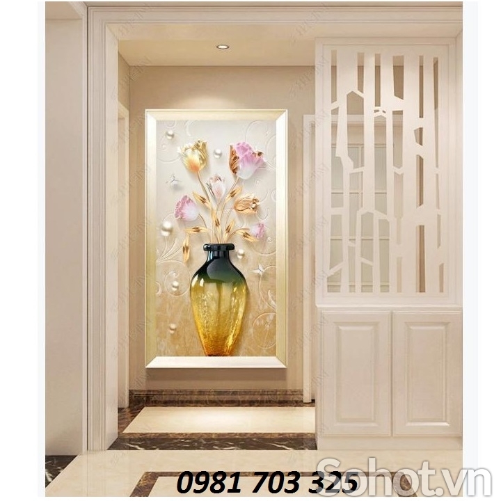 Tranh khổ dọc ốp tường