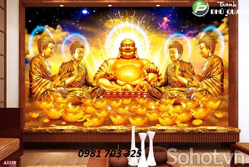 Tranh Phật - tranh gạch men ốp tường