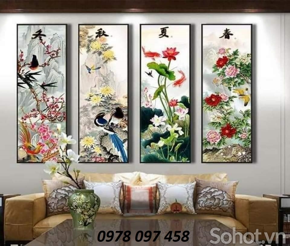 Gạch tranh dán tường