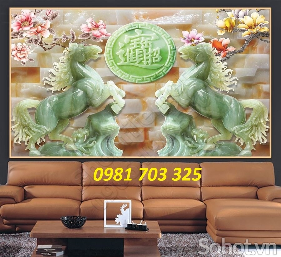 tranh sứ ngọc- tranh gạch men trang trí