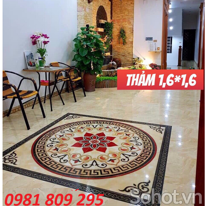 Chiếu nghỉ cầu thang hoa văn