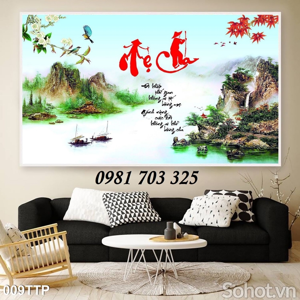 tranh gạch 3D đẹp trang trí phòng