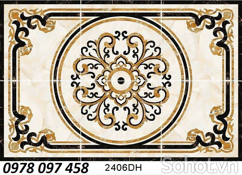 Sàn nhà sang trọng - thảm gạch men