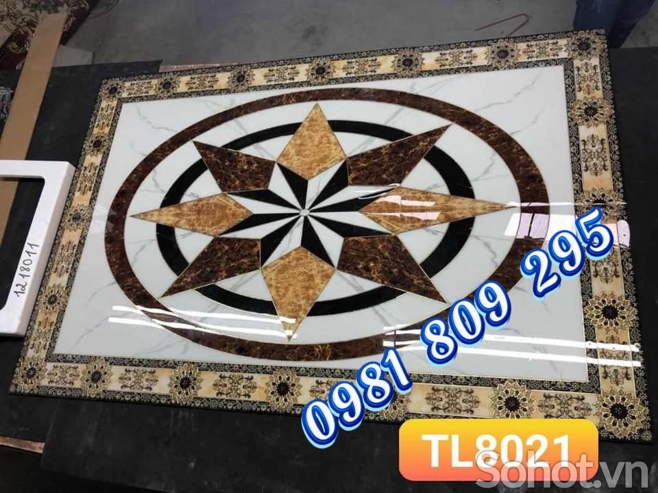 Gạch thảm lát nền nhà hoa văn đẹp ấn tượng
