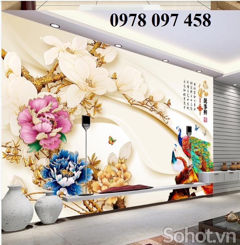 Tranh gạch ốp phòng ngủ