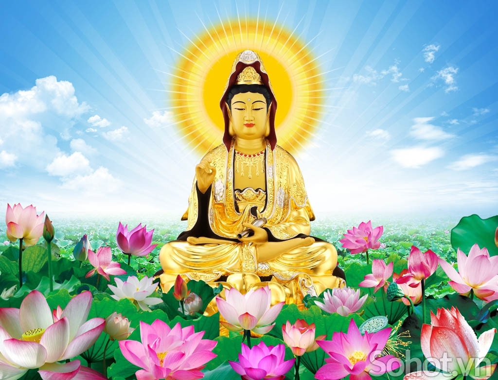 Tranh gạch phật phòng thờ 3d - GJB43