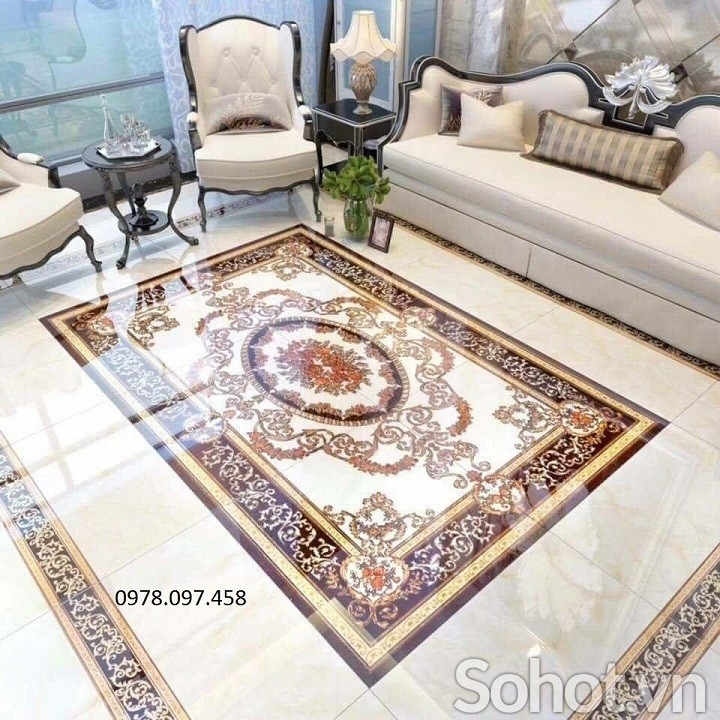 Mẫu thảm lớn phòng khách