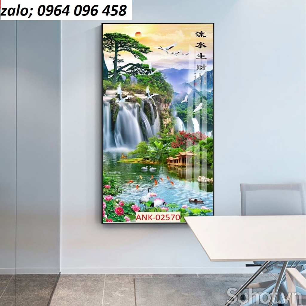 Tranh gạch 3d - gạch tranh 3d phong cảnh - 3899VB