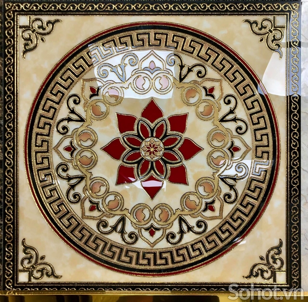 Thảm gạch, chiếu nghỉ gạch 3d 80x80cm