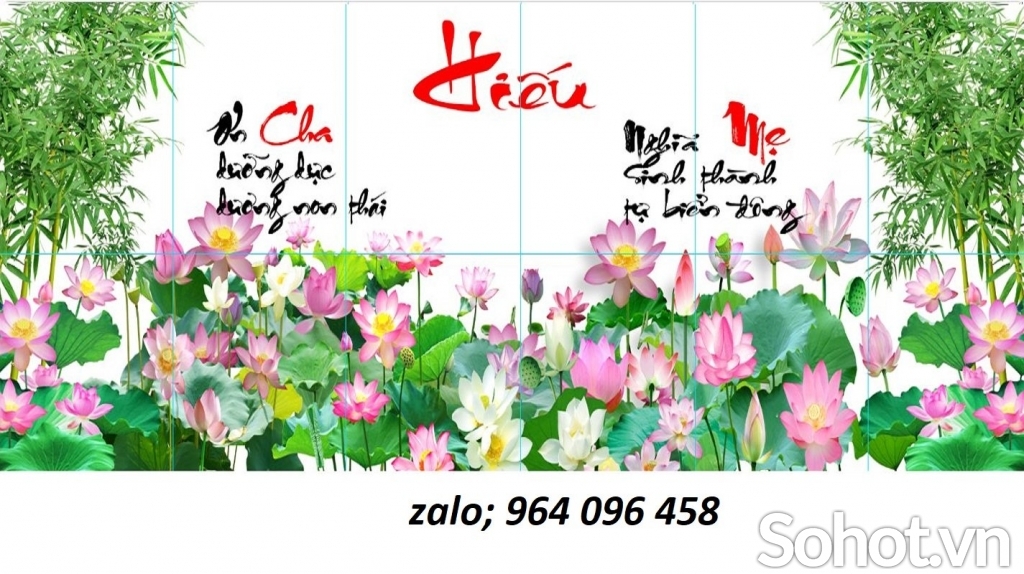 Tranh gạch 3d ốp mộ - SDX322