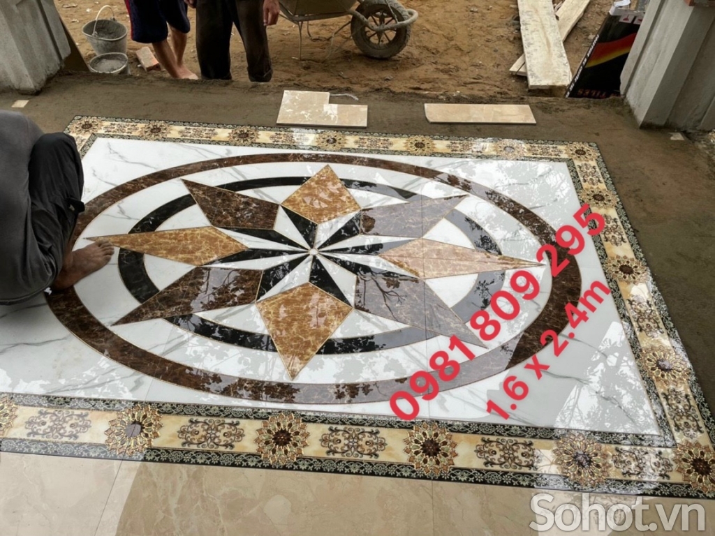 Gạch Thảm 1,6m x 2,4m cao cấp HQ3215
