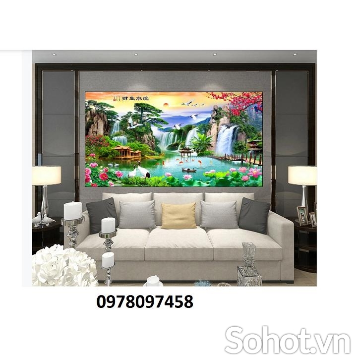 Tranh gạch 3D- tranh phong cảnh