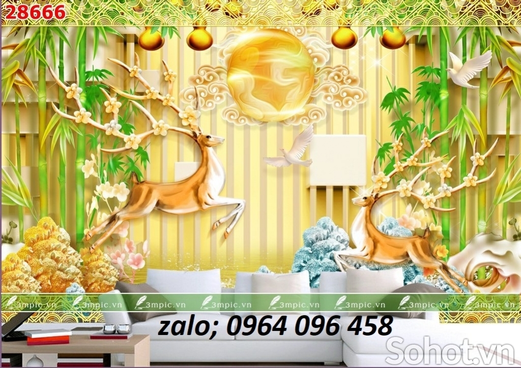 Tranh gạch 3d - gạch tranh 3d - 6788CBB