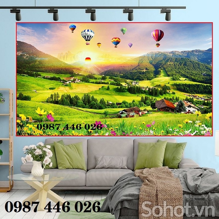Tranh gạch phong cảnh thiên nhiên HP2934