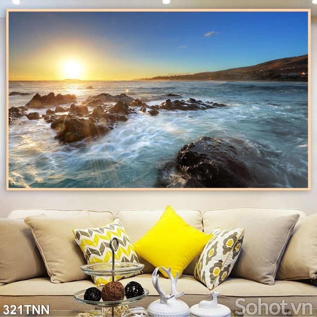 Tranh gạch phong cảnh