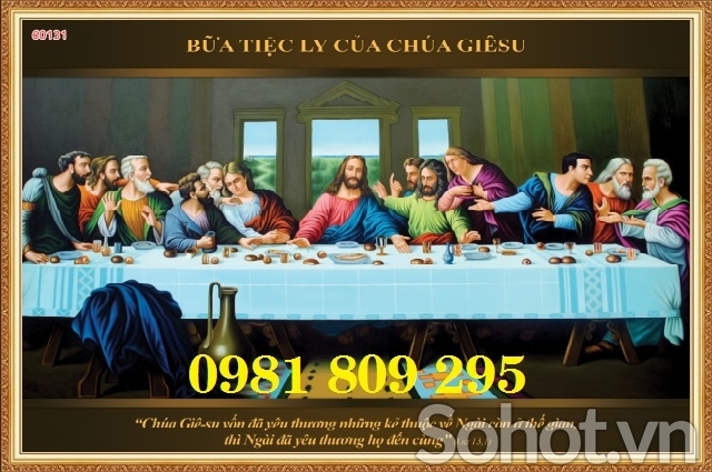 tranh 3d công giáo ốp tường