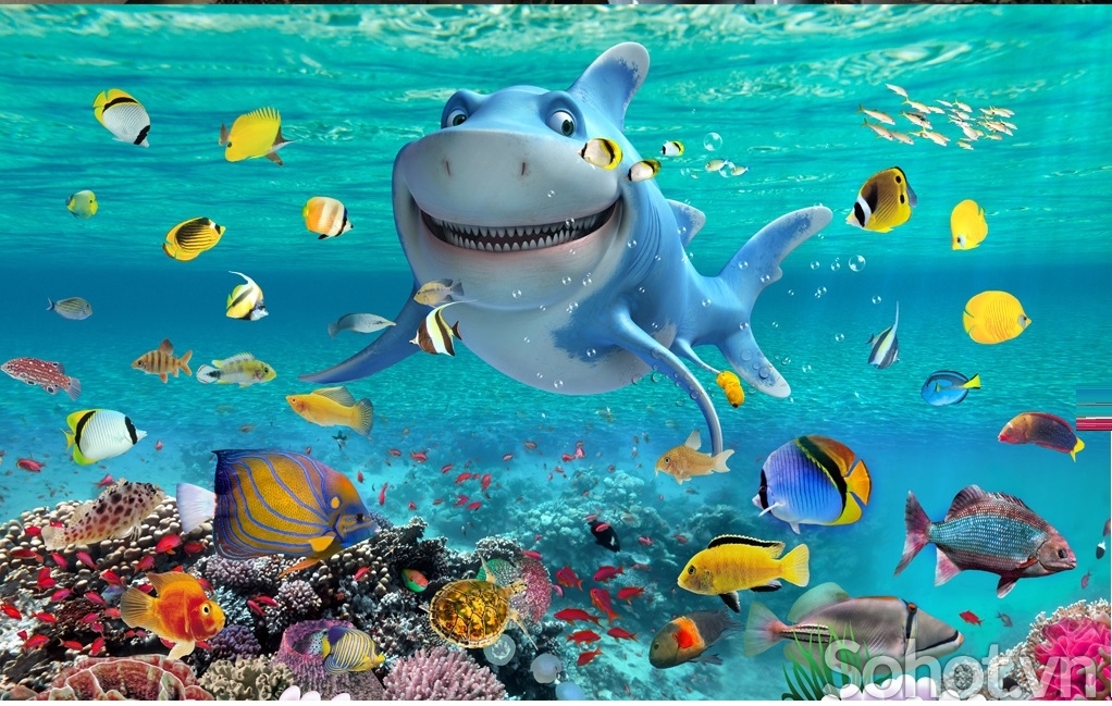 Tranh gạch 3d ốp tường phòng tắm - GVX444