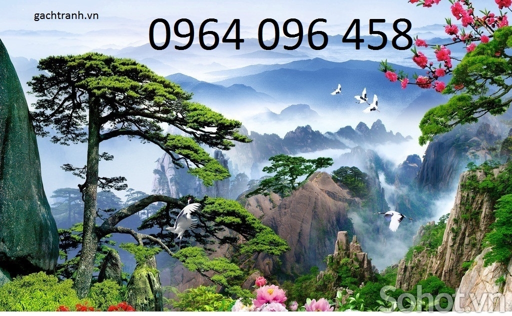 Tranh gạch 3d bóng kính - SKDC4