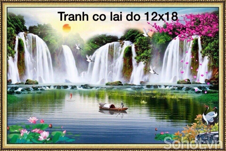 Tranh gạch phong cảnh đẹp