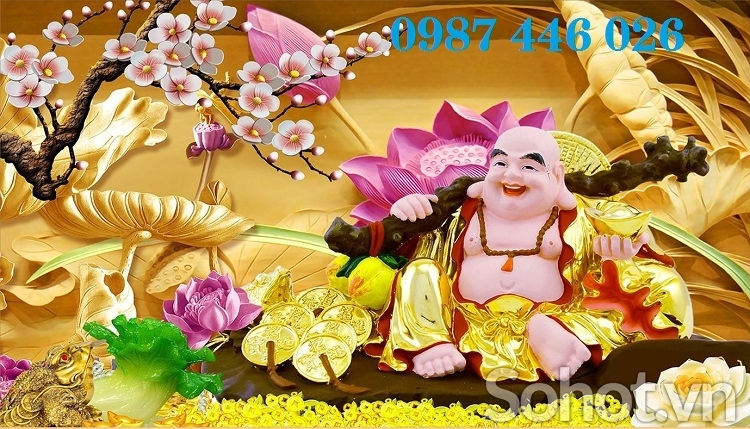 Gạch tranh thần tài HP9823