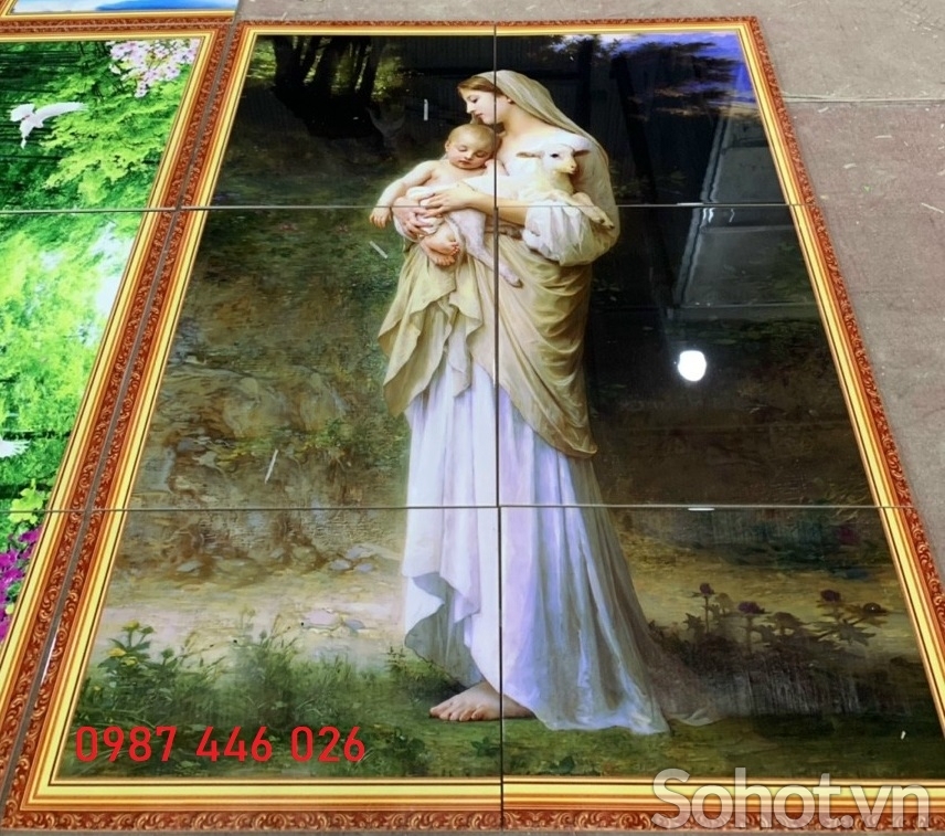 Tranh gạch men công giáo HP235
