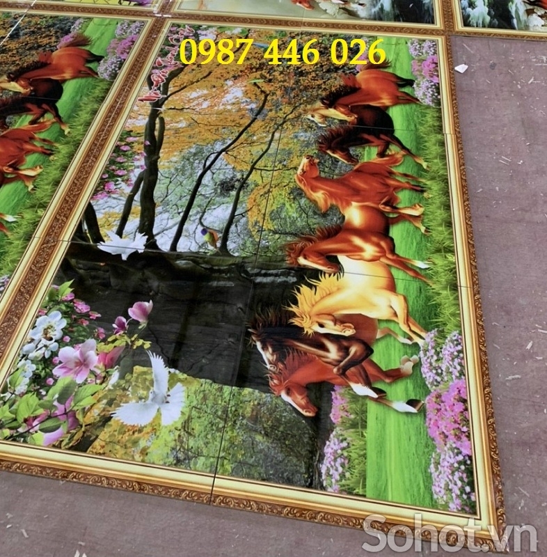 Tranh in gạch mã đáo thành công HP9722