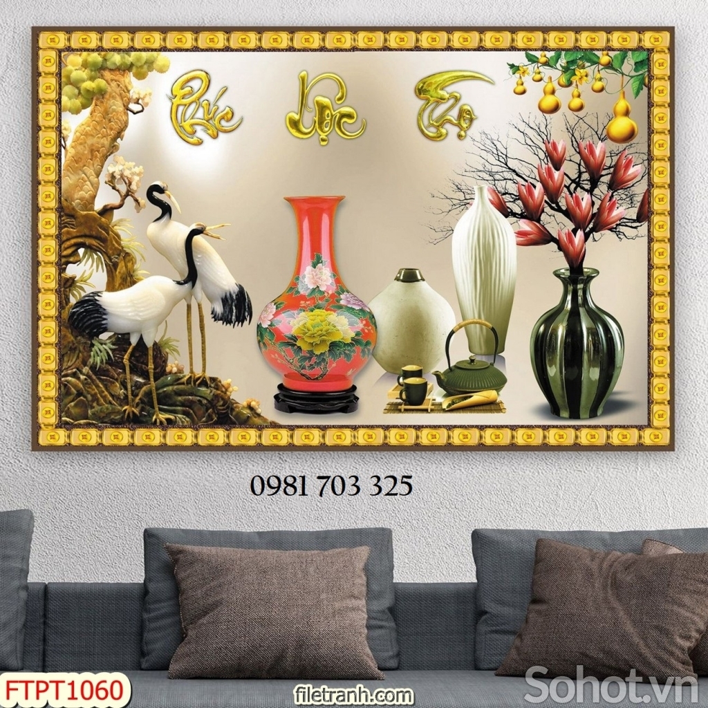 Tranh gạch men 3D, tranh thờ