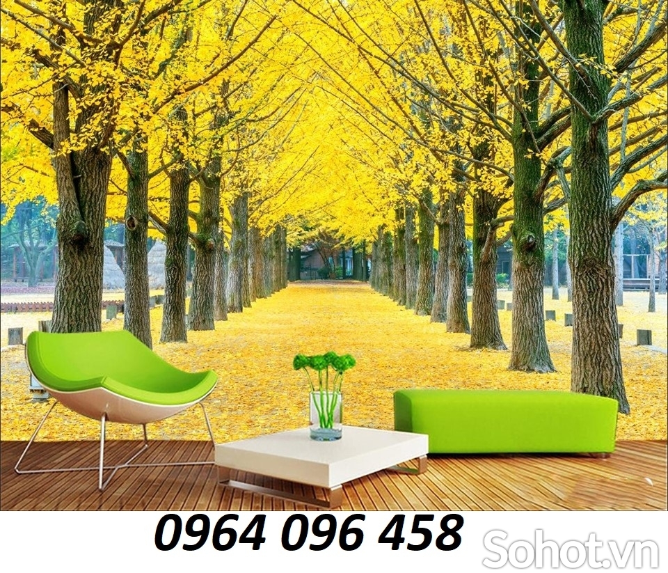 Tranh gạch 3d rừng cây - DCV533