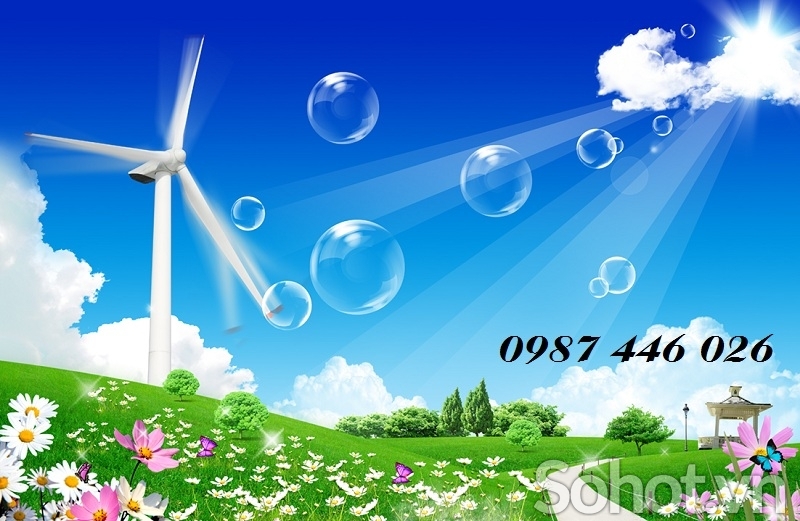 Tranh gạch men thảo nguyên HP874