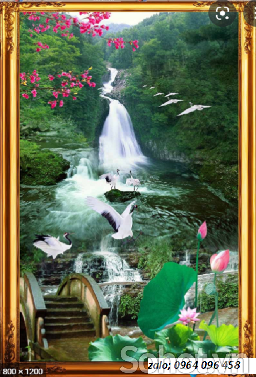 Tranh gạch 3d - gạch tranh 3d - XBVV997