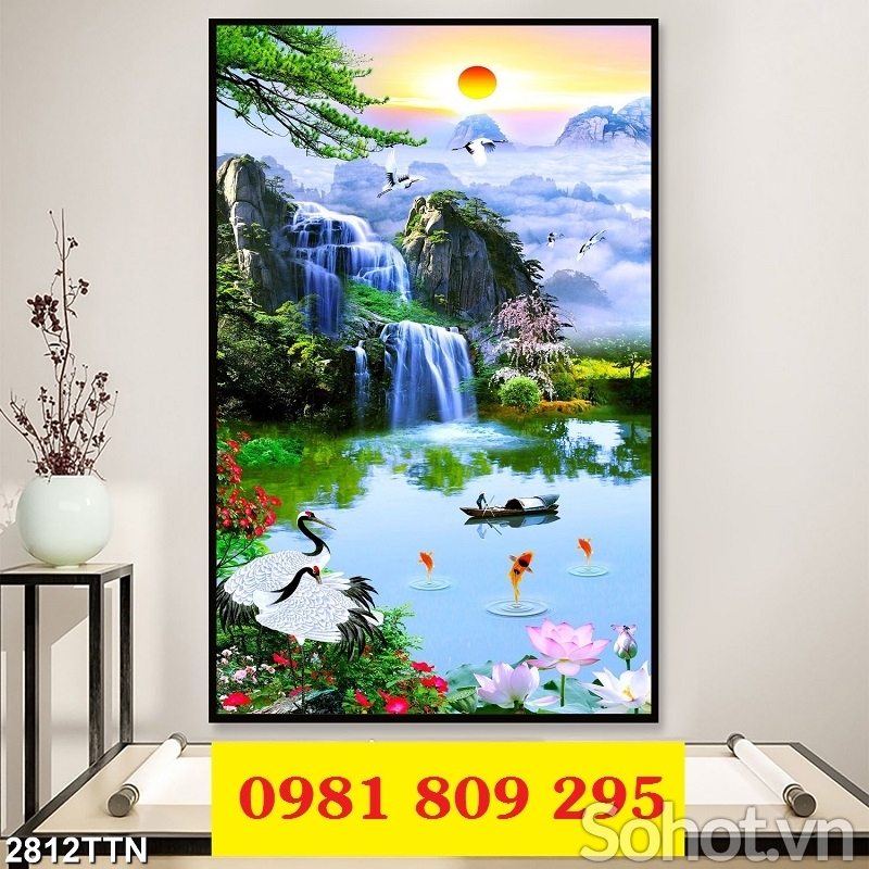 Mẫu gạch 3d thiên nhiên cao cấp