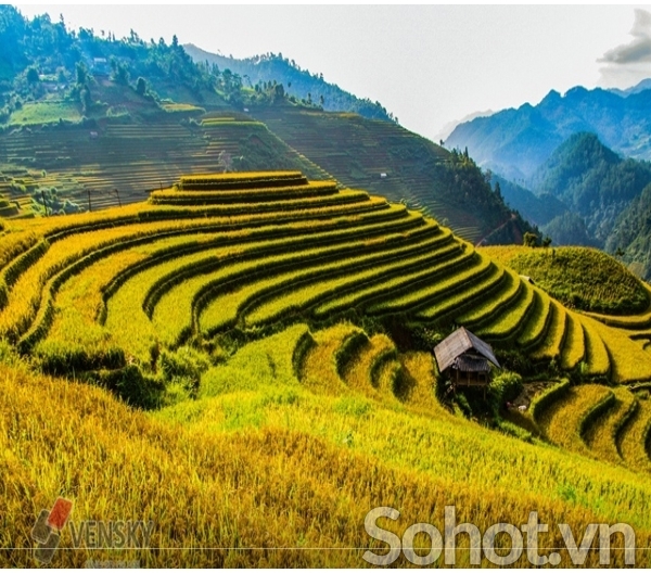 Tranh gạch 3d núi đồi -422AK