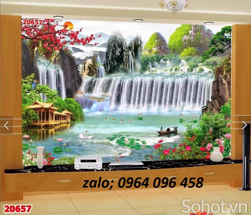 Tranh gạch 3d phong cảnh VV44