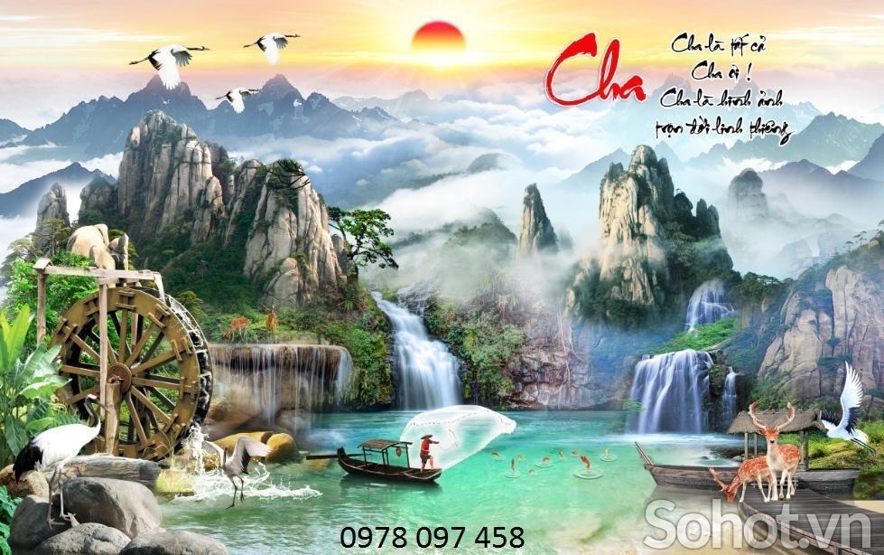 Tranh 3D - phong cảnh