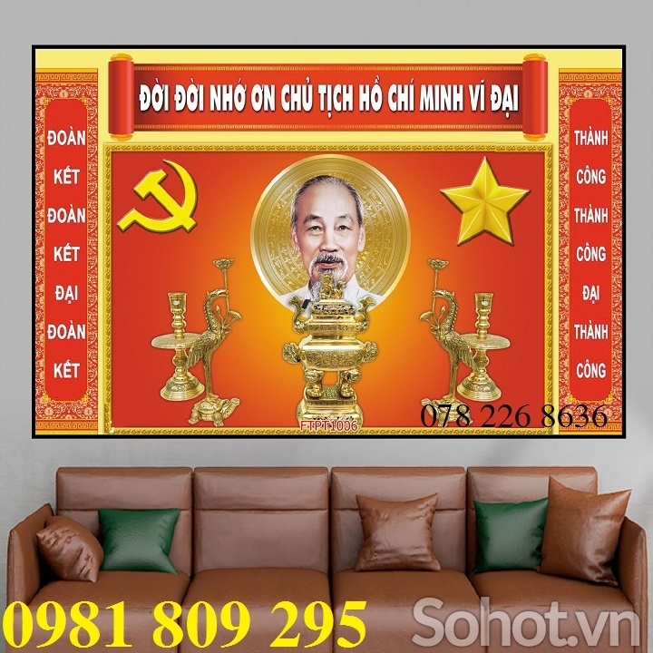 Gạch tranh 3d - tranh phòng thờ câu đối