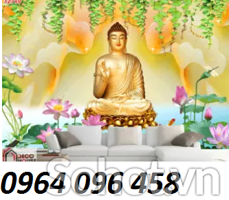 Tranh gạch 3d phật phòng thờ - DSBB3