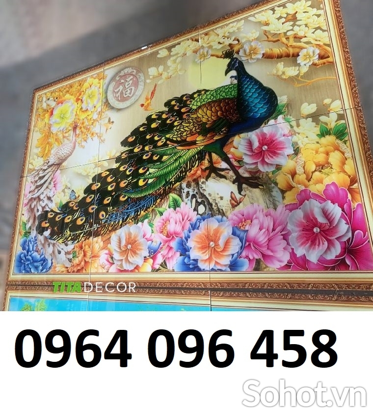 Tranh phong thủy 3d - tranh gạch 3d phong thủy - DXCC43