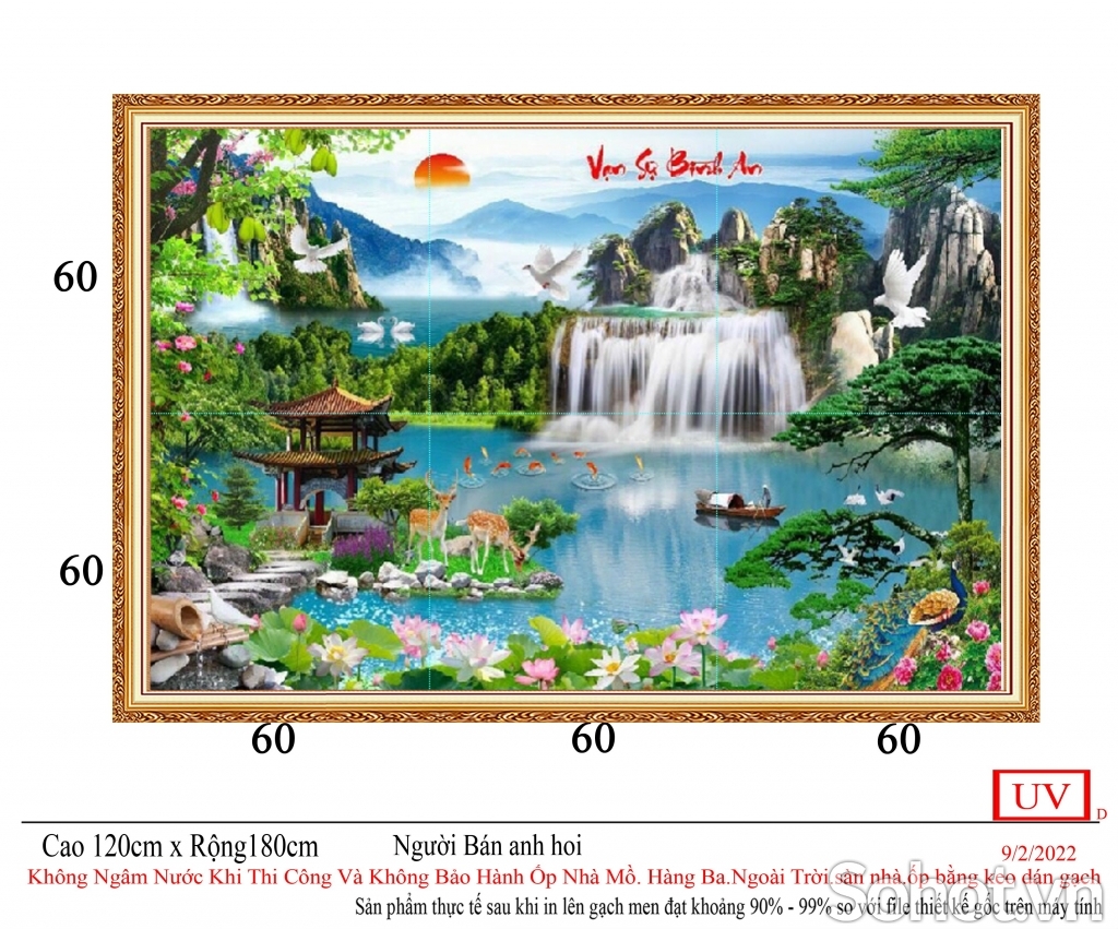 Tranh phong cảnh 3D đẹp