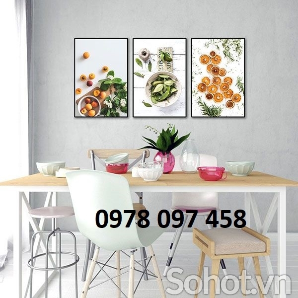 Tranh gạch ốp phòng bếp - gạch tranh 3D