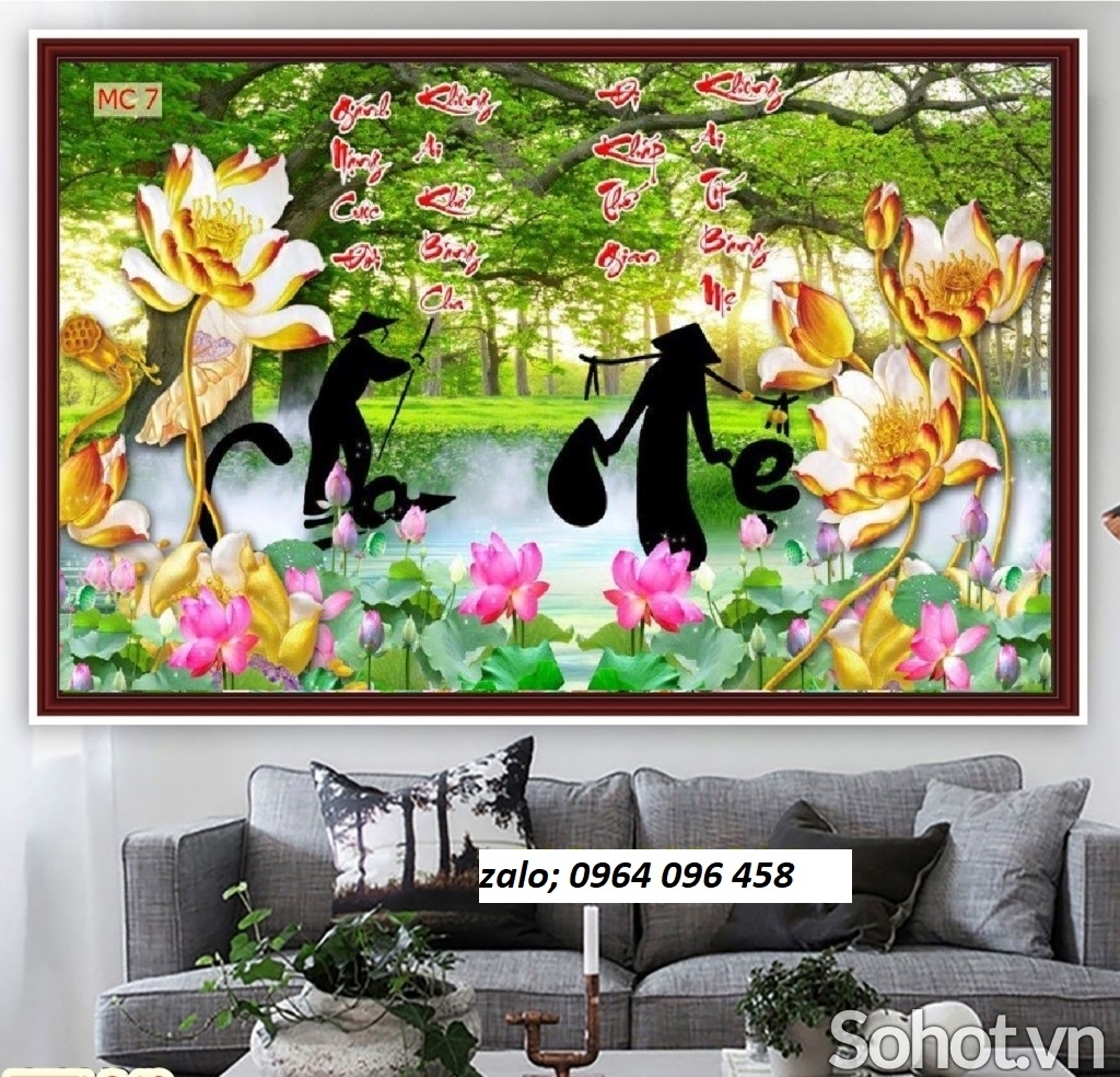 Tranh gạch 3d ốp nhà mồ - SK073