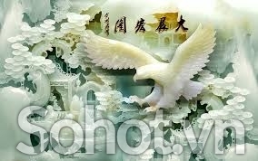 Tranh gạch men 3d dán tường phòng khách - 4988CN