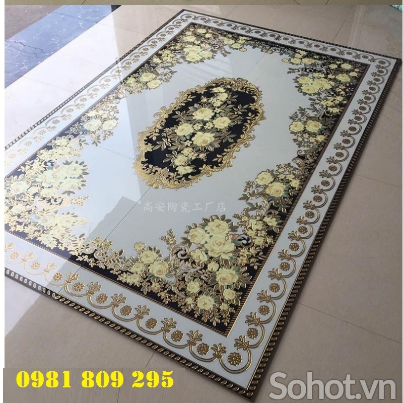 Thảm gạch nền nhà phòng khách, hiên, sảnh BH857