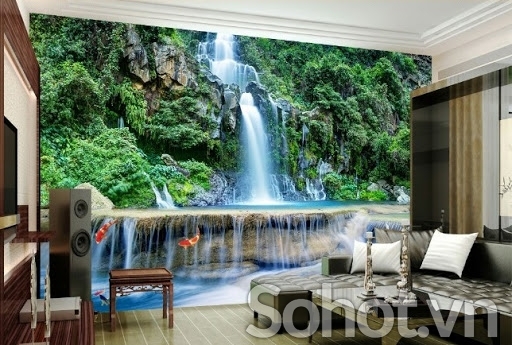 tranh gạch 3d hút tài lộc - SVV55