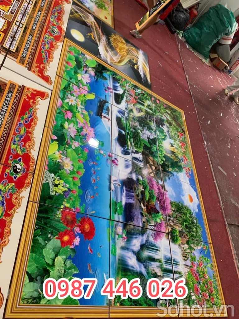 In tranh gạch men 3d