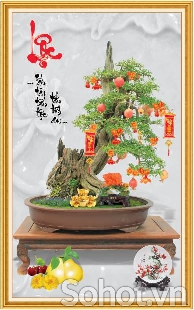 Tranh gạch men 3d ốp tường khổ đứng - CCBV54