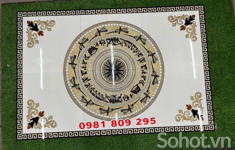 Thảm gạch trang trí phòng khách , gạch thảm hiên nhà