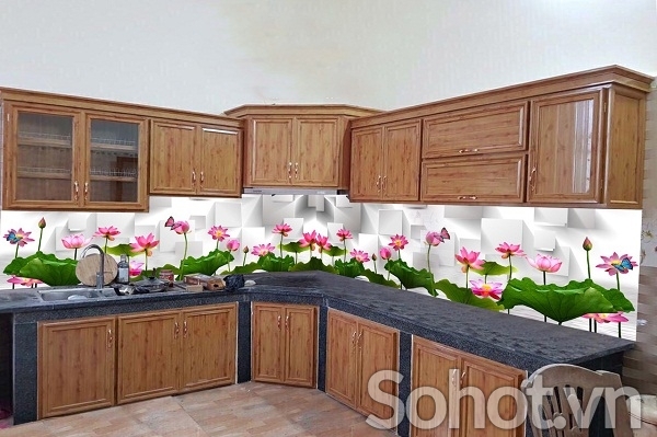 Tranh gạch 3d ốp bếp - FCVV64