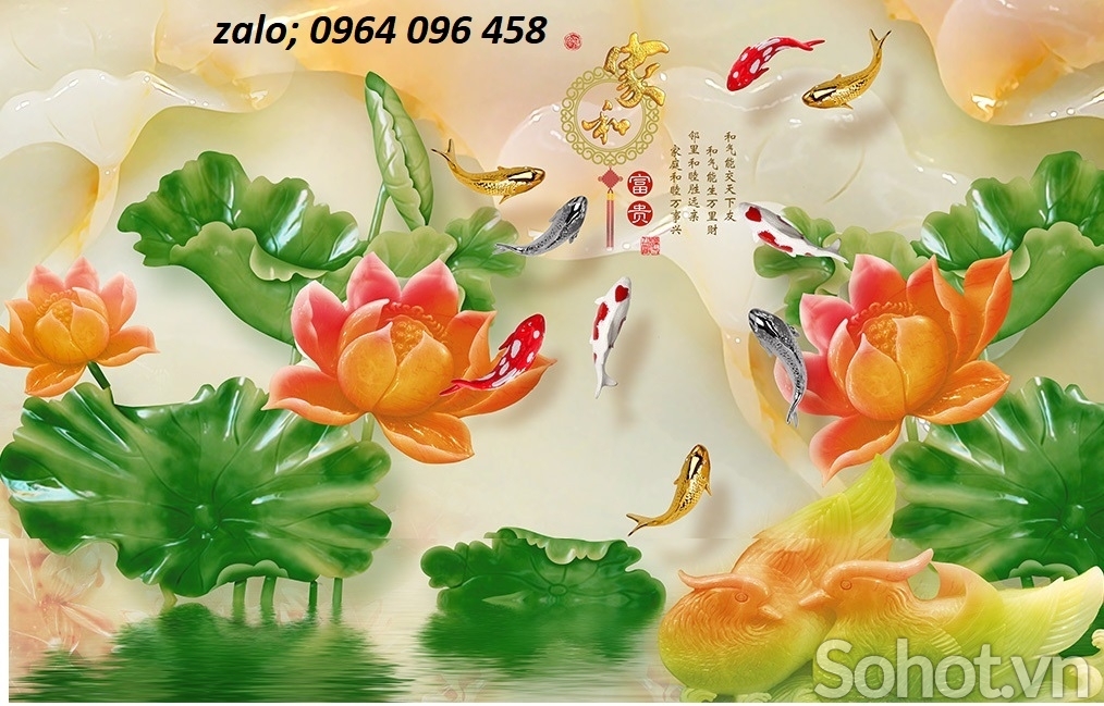 Tranh gạch men 3d ốp tường - 488CB